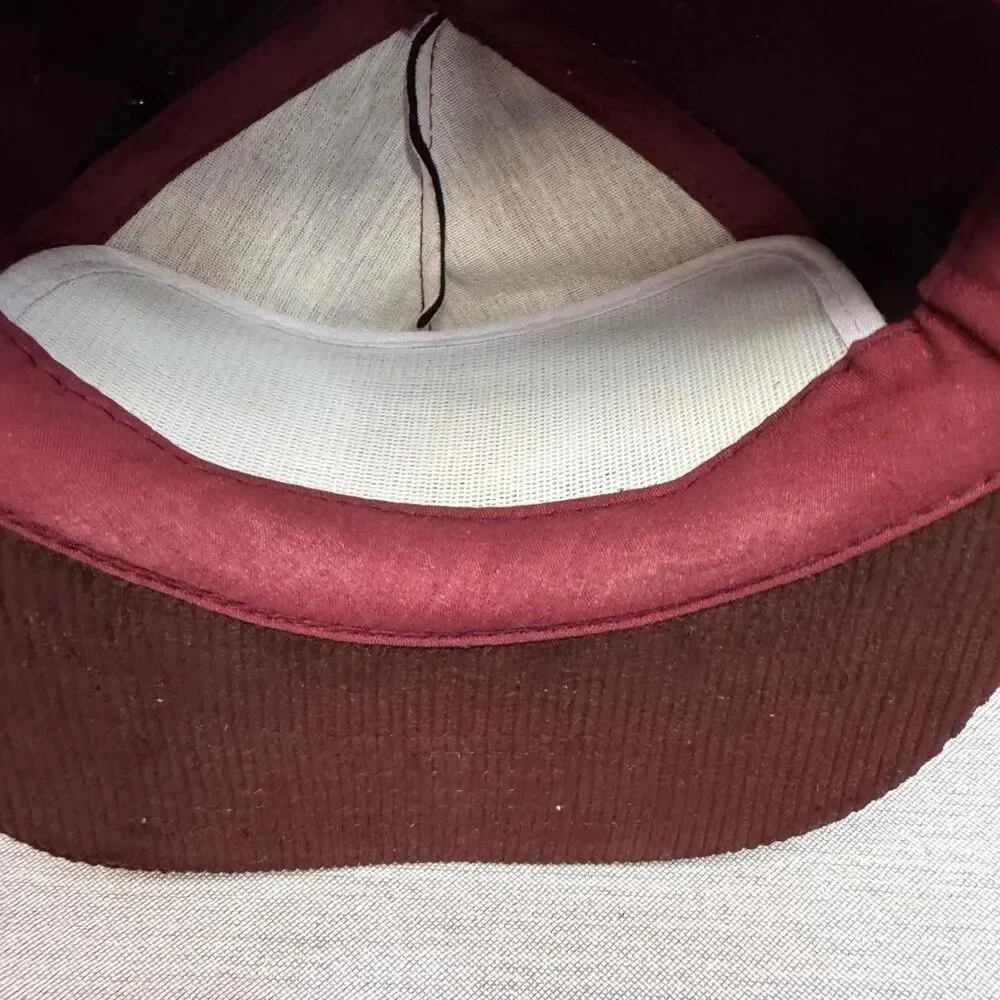 Unbranded Men's Burgundy Hat